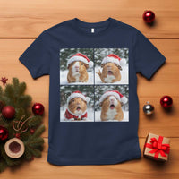 Funny Guinea Pig With Santa Hat Photobooth T Shirt Christmas Gift - Wonder Print Shop