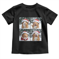 Funny Guinea Pig With Santa Hat Photobooth Toddler T Shirt Christmas Gift - Wonder Print Shop