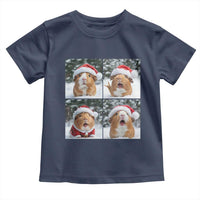 Funny Guinea Pig With Santa Hat Photobooth Toddler T Shirt Christmas Gift - Wonder Print Shop