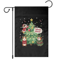 Wheek Wheek Guinea Pig Christmas Outfit Garden Flag Cavy Lover Gift - Wonder Print Shop