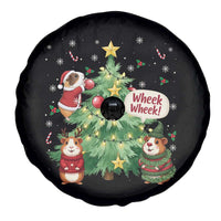 Wheek Wheek Guinea Pig Christmas Outfit Spare Tire Cover Cavy Lover Gift - Wonder Print Shop