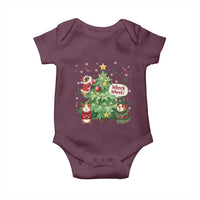 Wheek Wheek Guinea Pig Christmas Outfit Baby Onesie Cavy Lover Gift - Wonder Print Shop