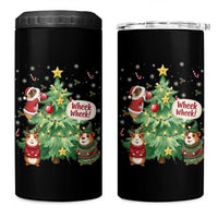 Wheek Wheek Guinea Pig Christmas Outfit 4 in 1 Can Cooler Tumbler Cavy Lover Gift - Wonder Print Shop
