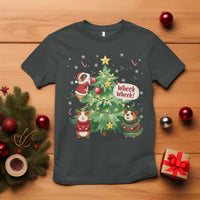 Wheek Wheek Guinea Pig Christmas Outfit T Shirt Cavy Lover Gift - Wonder Print Shop