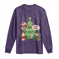 Wheek Wheek Guinea Pig Christmas Outfit Long Sleeve Shirt Cavy Lover Gift - Wonder Print Shop