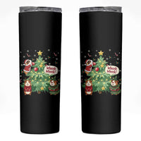 Wheek Wheek Guinea Pig Christmas Outfit Skinny Tumbler Cavy Lover Gift - Wonder Print Shop