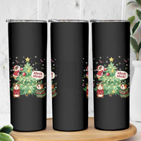 Wheek Wheek Guinea Pig Christmas Outfit Skinny Tumbler Cavy Lover Gift - Wonder Print Shop