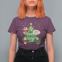 Wheek Wheek Guinea Pig Christmas Outfit T Shirt For Women Cavy Lover Gift - Wonder Print Shop