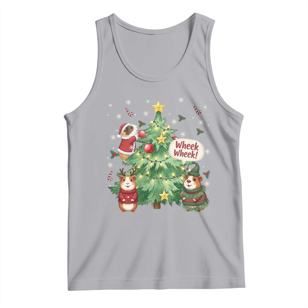 Wheek Wheek Guinea Pig Christmas Outfit Tank Top Cavy Lover Gift - Wonder Print Shop