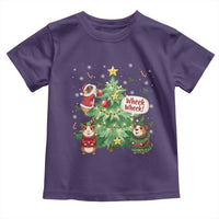 Wheek Wheek Guinea Pig Christmas Outfit Toddler T Shirt Cavy Lover Gift - Wonder Print Shop