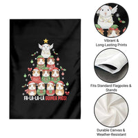 Fa La La La Guinea Pigs Garden Flag Funny Christmas Cavy Lover Gift - Wonder Print Shop