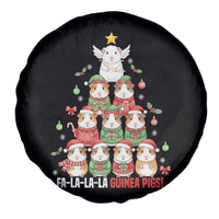 Fa La La La Guinea Pigs Spare Tire Cover Funny Christmas Cavy Lover Gift - Wonder Print Shop