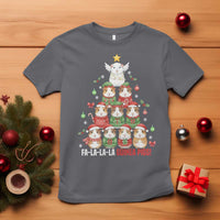 Fa La La La Guinea Pigs T Shirt Funny Christmas Cavy Lover Gift - Wonder Print Shop
