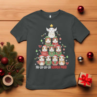 Fa La La La Guinea Pigs T Shirt Funny Christmas Cavy Lover Gift - Wonder Print Shop