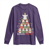 Fa La La La Guinea Pigs Long Sleeve Shirt Funny Christmas Cavy Lover Gift - Wonder Print Shop