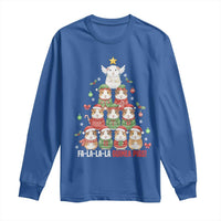 Fa La La La Guinea Pigs Long Sleeve Shirt Funny Christmas Cavy Lover Gift - Wonder Print Shop
