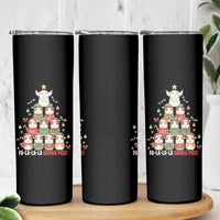 Fa La La La Guinea Pigs Skinny Tumbler Funny Christmas Cavy Lover Gift - Wonder Print Shop