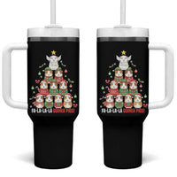 Fa La La La Guinea Pigs Tumbler With Handle Funny Christmas Cavy Lover Gift - Wonder Print Shop