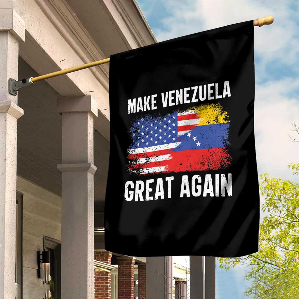 Make Venezuela Great Again Garden Flag Political Gift - Wonder Print Shop