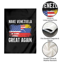 Make Venezuela Great Again Garden Flag Political Gift - Wonder Print Shop