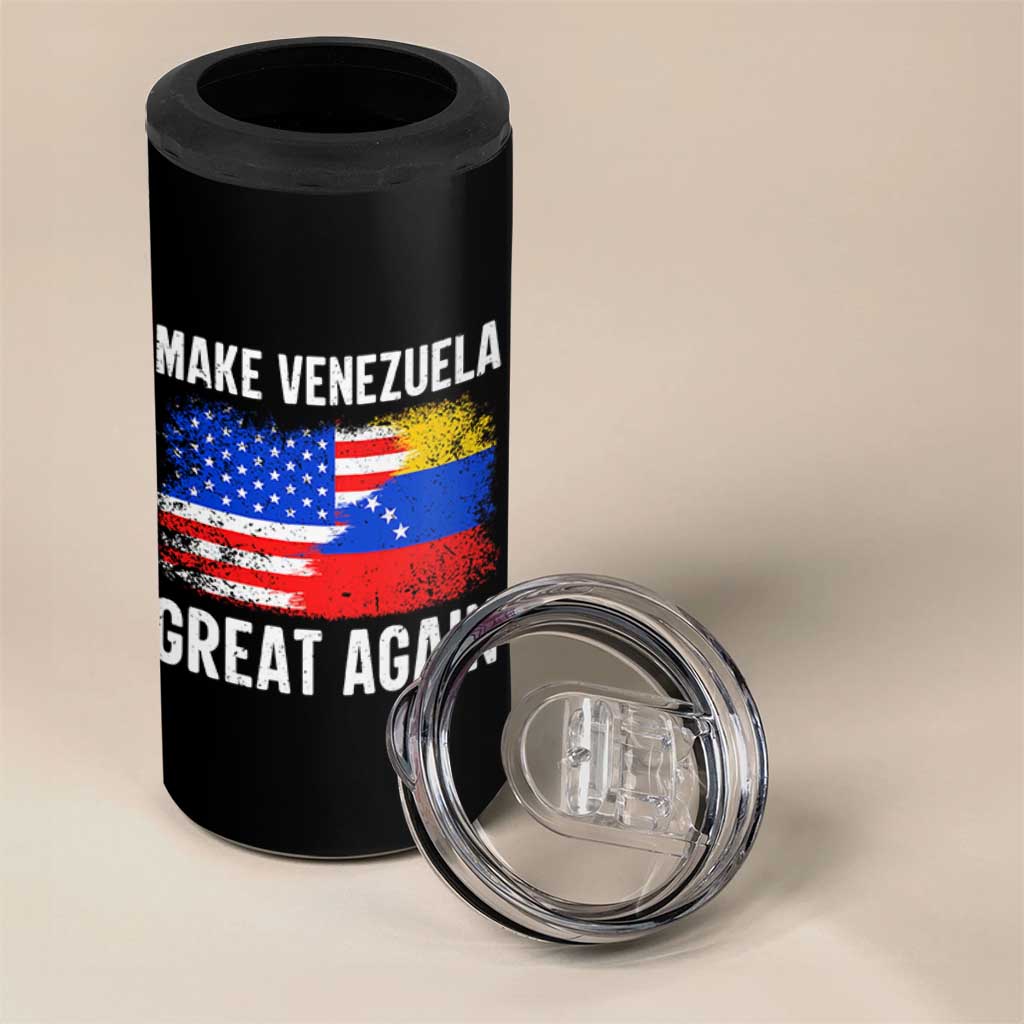 Make Venezuela Great Again 4 in 1 Can Cooler Tumbler Political Gift - Wonder Print Shop