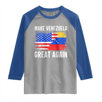 Make Venezuela Great Again Raglan Shirt Political Gift - Wonder Print Shop