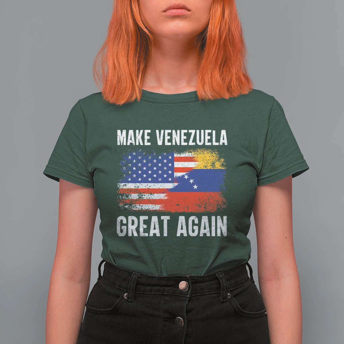 Make Venezuela Great Again T Shirt For Women Political Gift - Wonder Print Shop