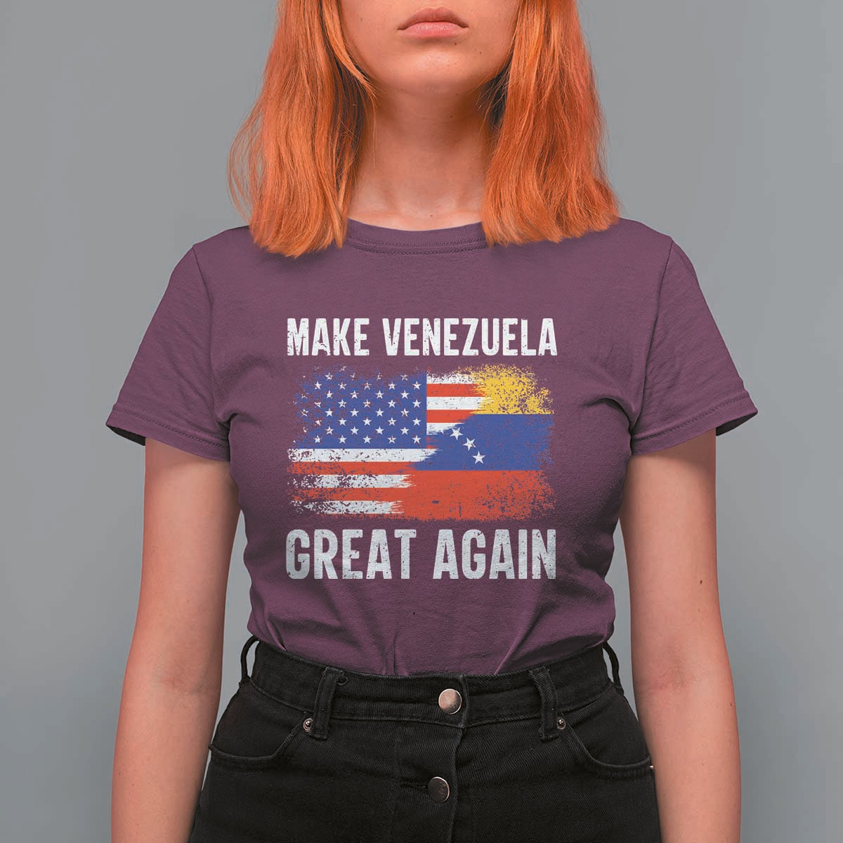 Make Venezuela Great Again T Shirt For Women Political Gift - Wonder Print Shop