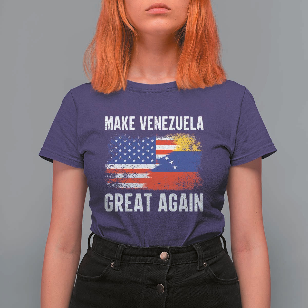 Make Venezuela Great Again T Shirt For Women Political Gift - Wonder Print Shop