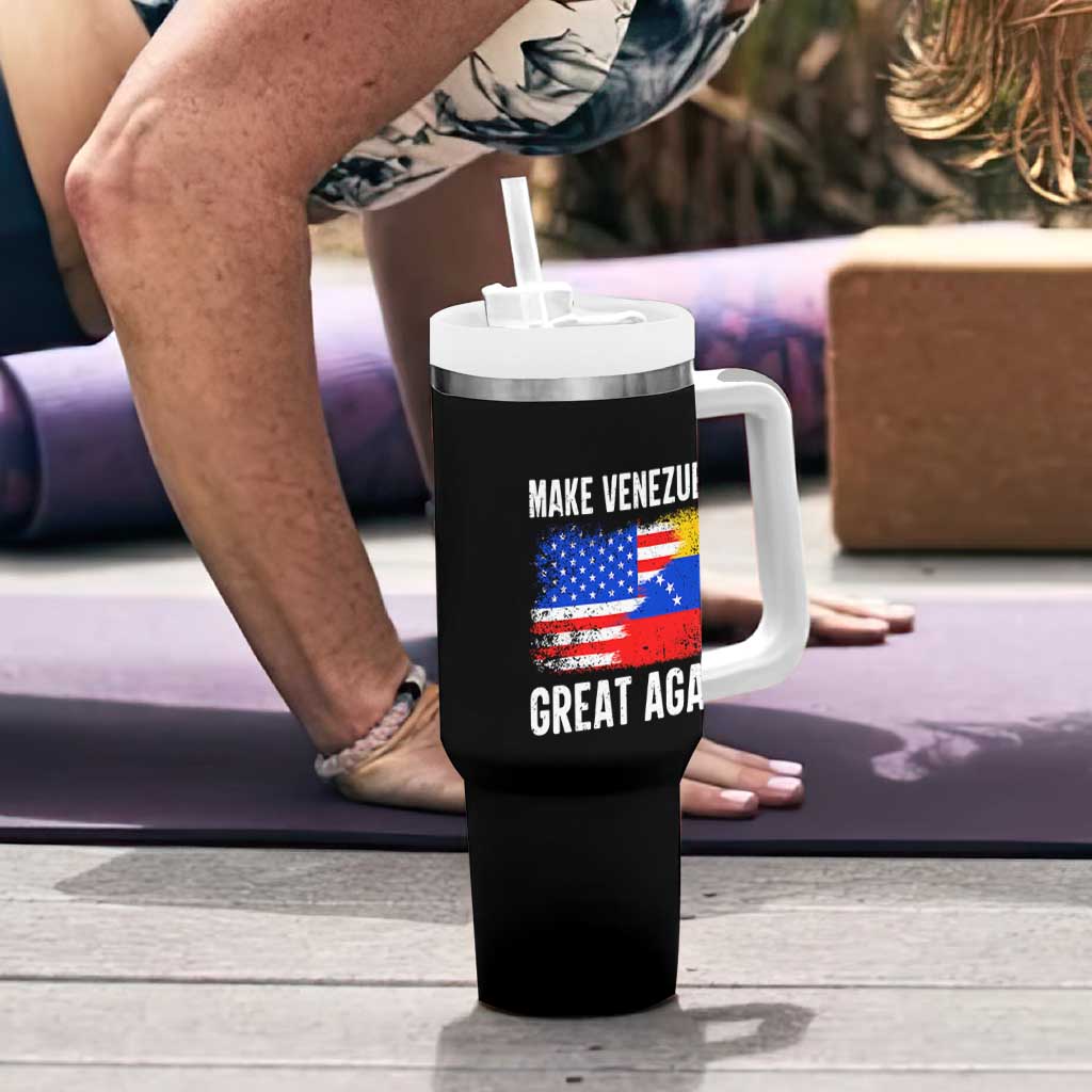 Make Venezuela Great Again Tumbler With Handle Political Gift - Wonder Print Shop