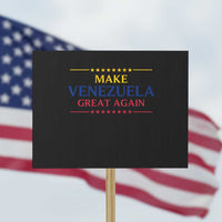 Venezuela Libre Protest Sign Make Venezuela Great Again - Wonder Print Shop