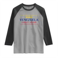 Venezuela Libre Raglan Shirt Make Venezuela Great Again - Wonder Print Shop