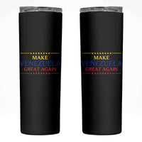 Venezuela Libre Skinny Tumbler Make Venezuela Great Again - Wonder Print Shop