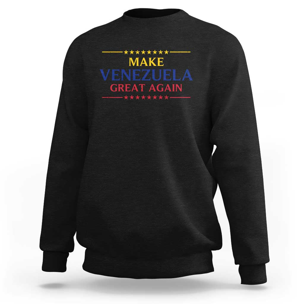 Venezuela Libre Sweatshirt Make Venezuela Great Again - Wonder Print Shop