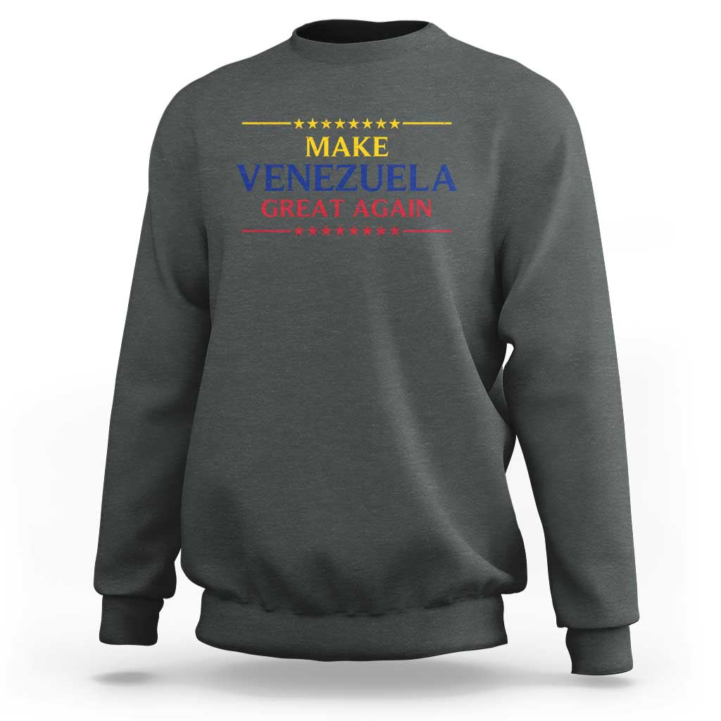 Venezuela Libre Sweatshirt Make Venezuela Great Again - Wonder Print Shop