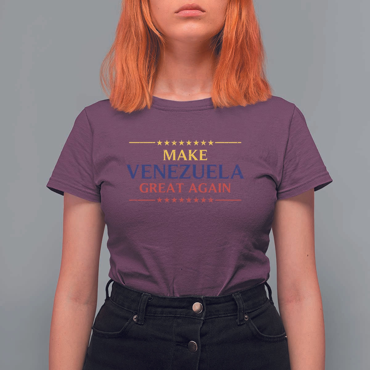 Venezuela Libre T Shirt For Women Make Venezuela Great Again - Wonder Print Shop