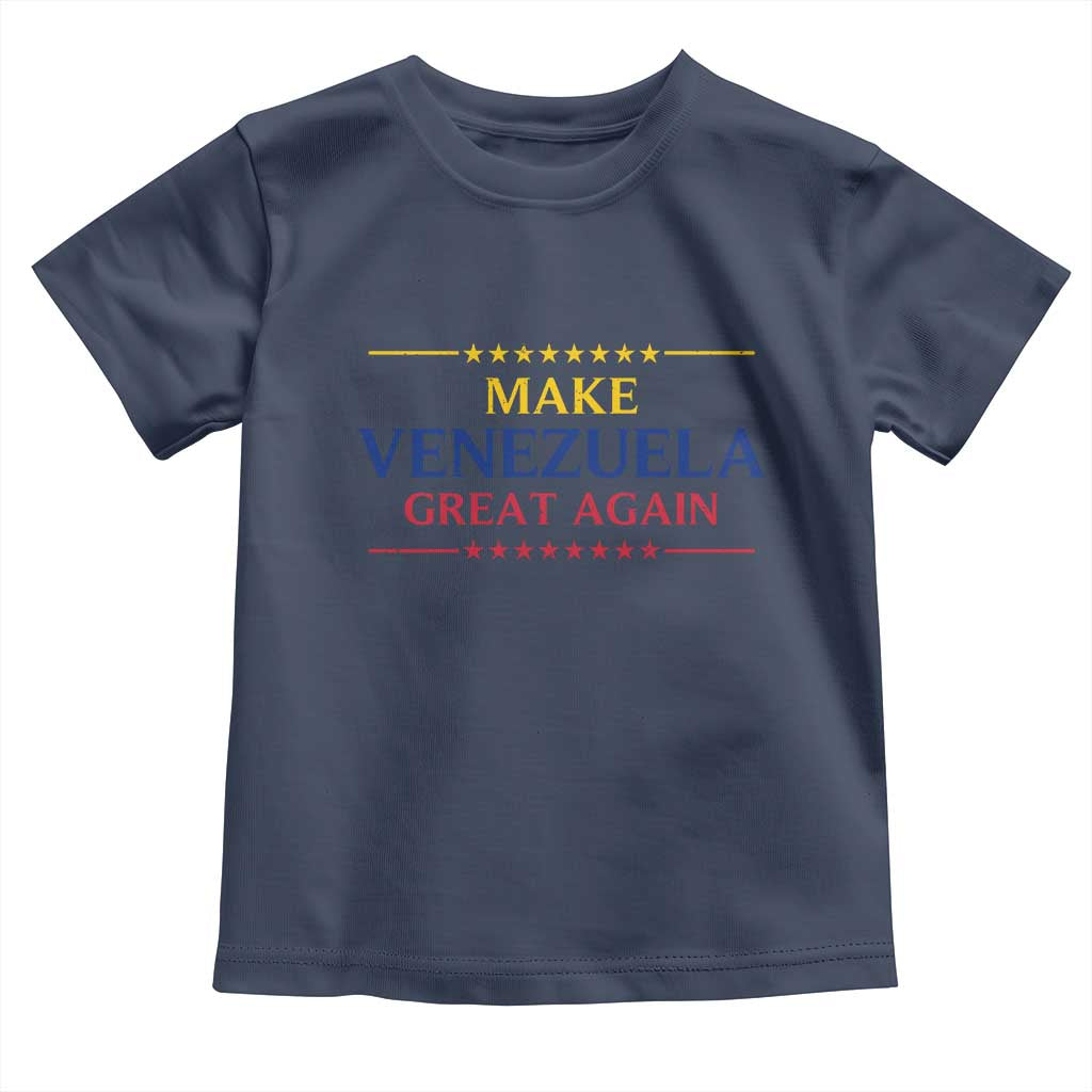 Venezuela Libre Toddler T Shirt Make Venezuela Great Again - Wonder Print Shop
