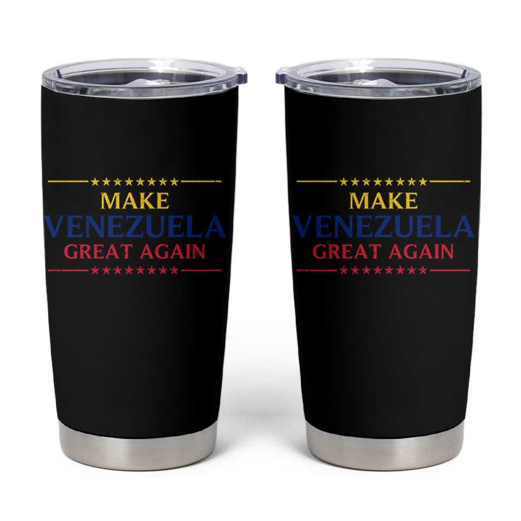 Venezuela Libre Tumbler Cup Make Venezuela Great Again - Wonder Print Shop