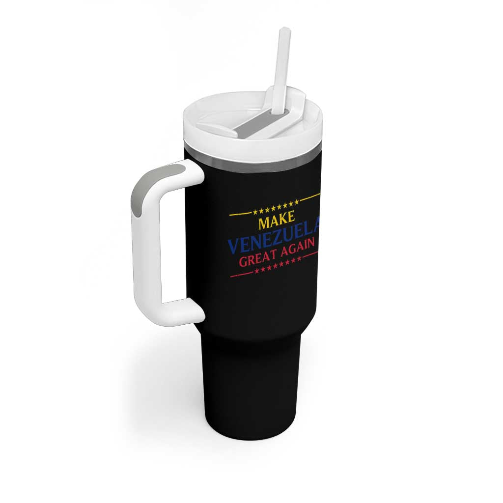 Venezuela Libre Tumbler With Handle Make Venezuela Great Again - Wonder Print Shop