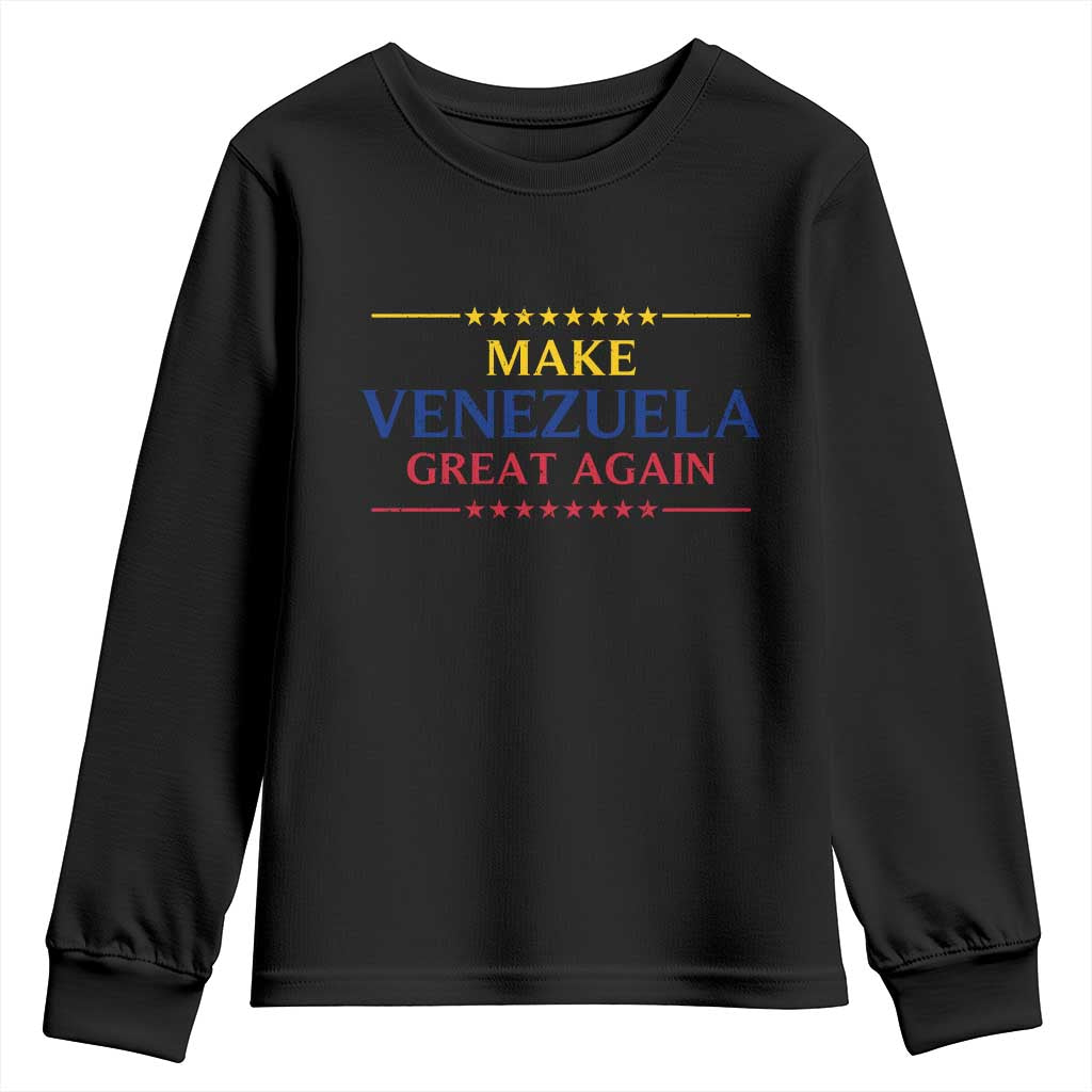 Venezuela Libre Youth Sweatshirt Make Venezuela Great Again - Wonder Print Shop