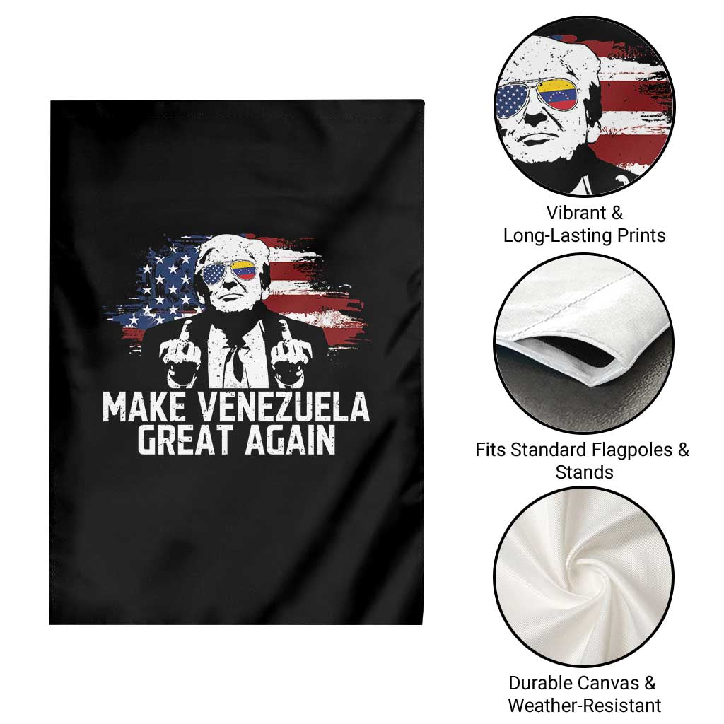 MVGA Make Venezuela Great Again Garden Flag Funny Political Gift - Wonder Print Shop