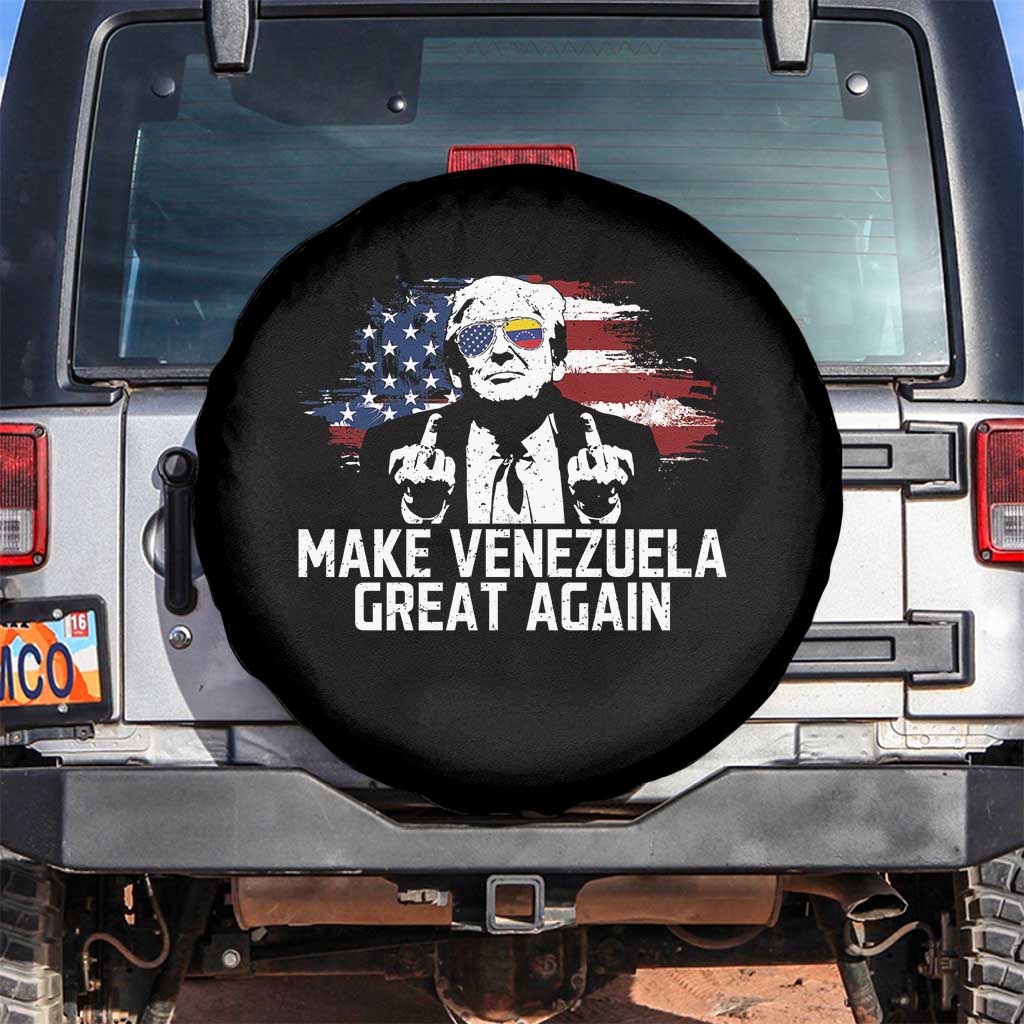MVGA Make Venezuela Great Again Spare Tire Cover Funny Political Gift - Wonder Print Shop