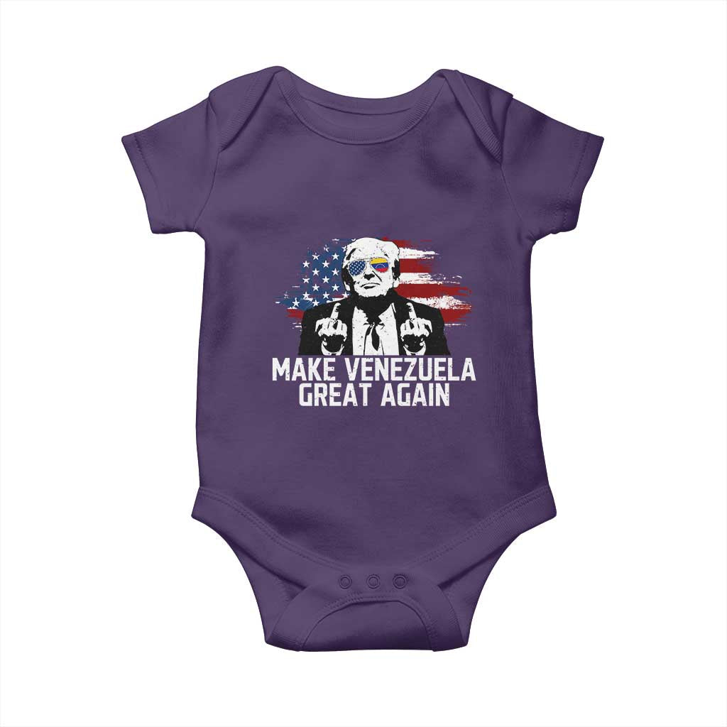 MVGA Make Venezuela Great Again Baby Onesie Funny Political Gift - Wonder Print Shop