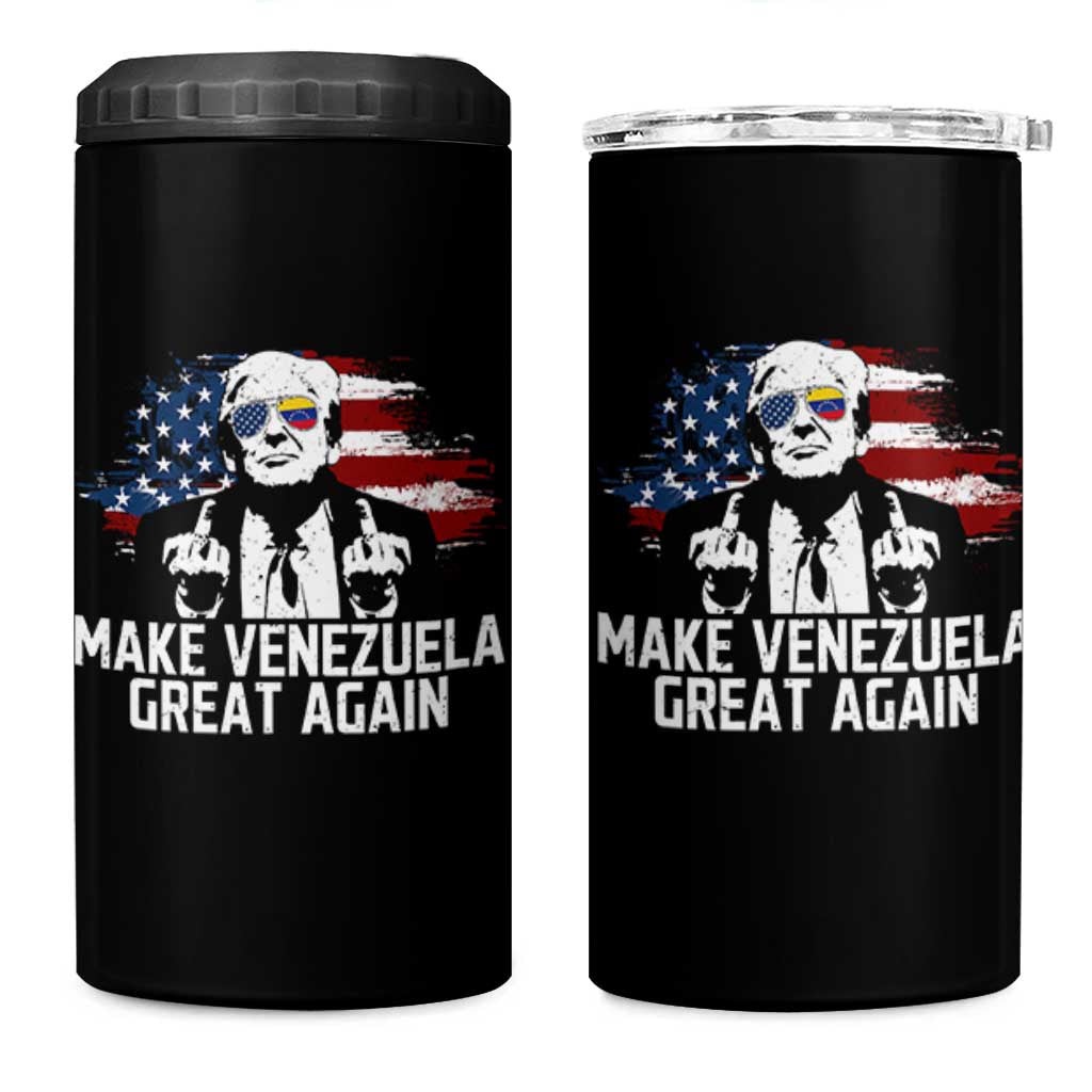 MVGA Make Venezuela Great Again 4 in 1 Can Cooler Tumbler Funny Political Gift - Wonder Print Shop