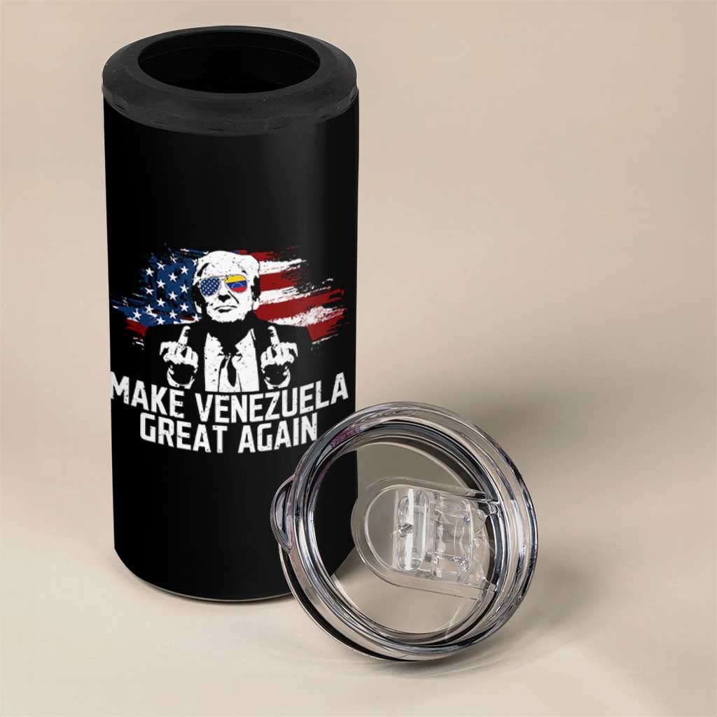 MVGA Make Venezuela Great Again 4 in 1 Can Cooler Tumbler Funny Political Gift - Wonder Print Shop