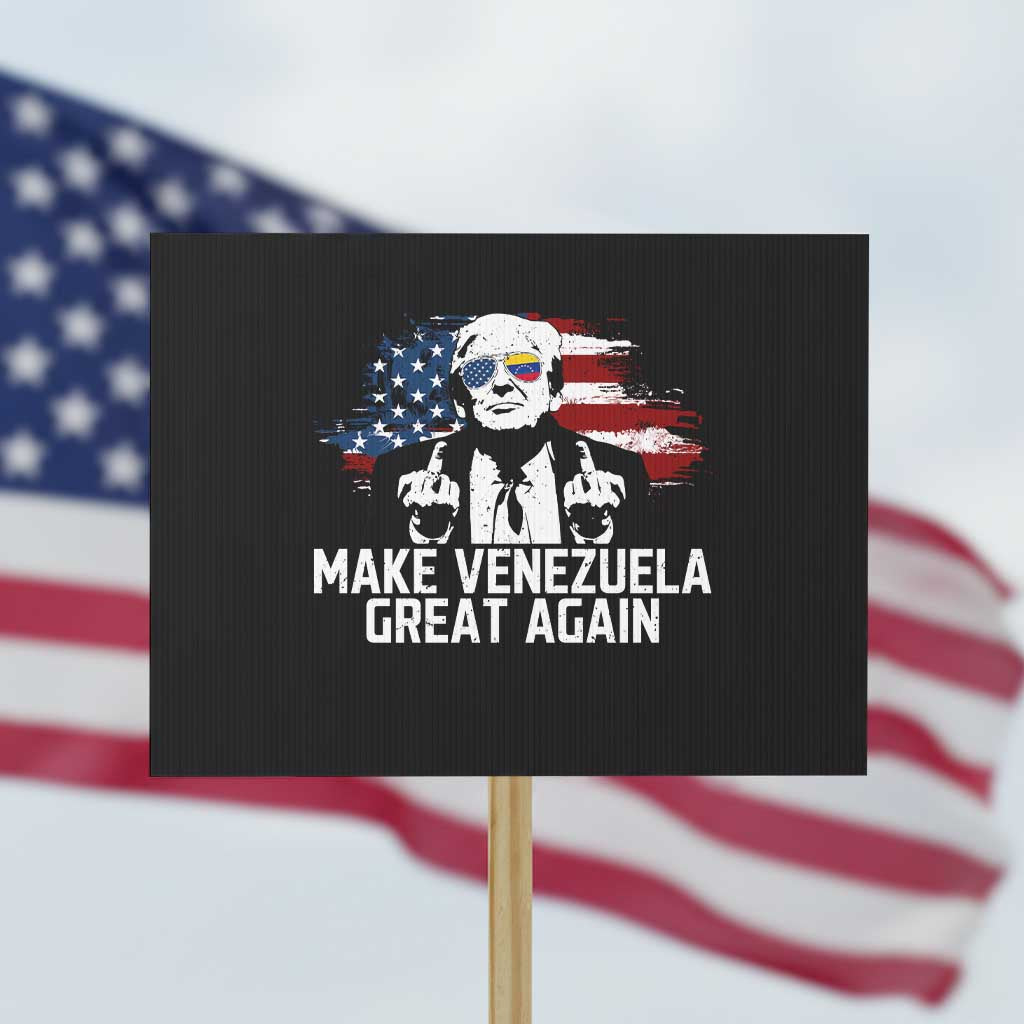MVGA Make Venezuela Great Again Protest Sign Funny Political Gift - Wonder Print Shop