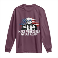 MVGA Make Venezuela Great Again Long Sleeve Shirt Funny Political Gift - Wonder Print Shop