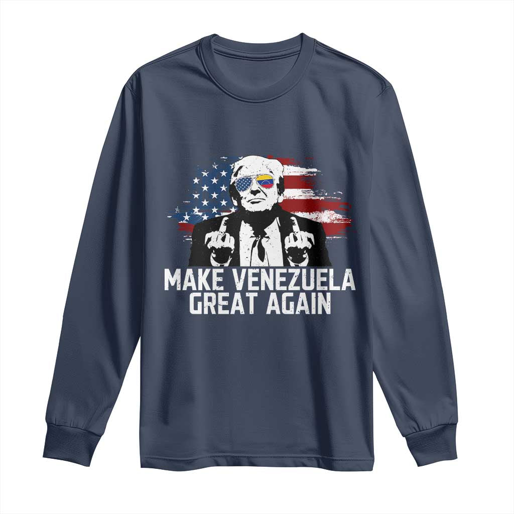 MVGA Make Venezuela Great Again Long Sleeve Shirt Funny Political Gift - Wonder Print Shop