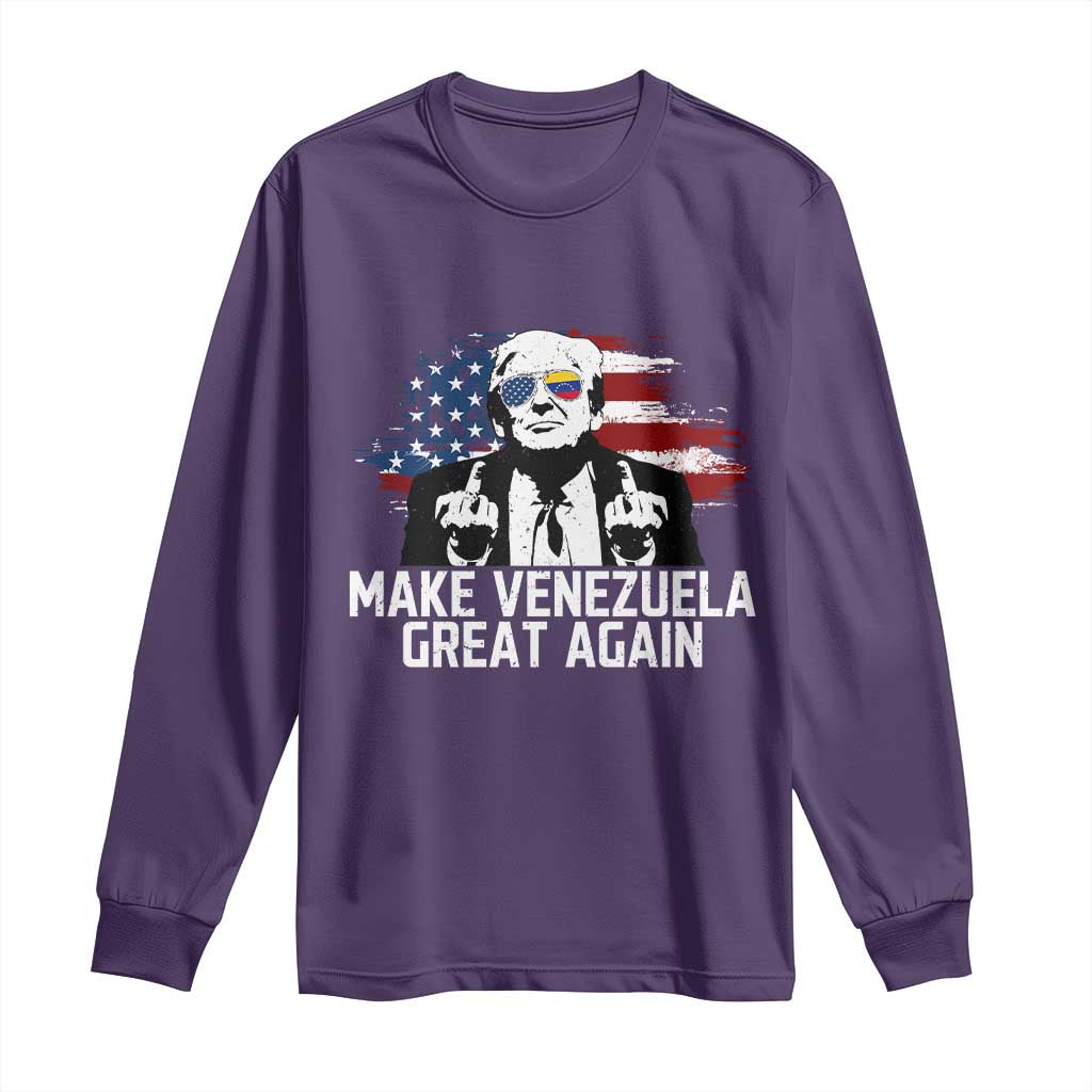 MVGA Make Venezuela Great Again Long Sleeve Shirt Funny Political Gift - Wonder Print Shop