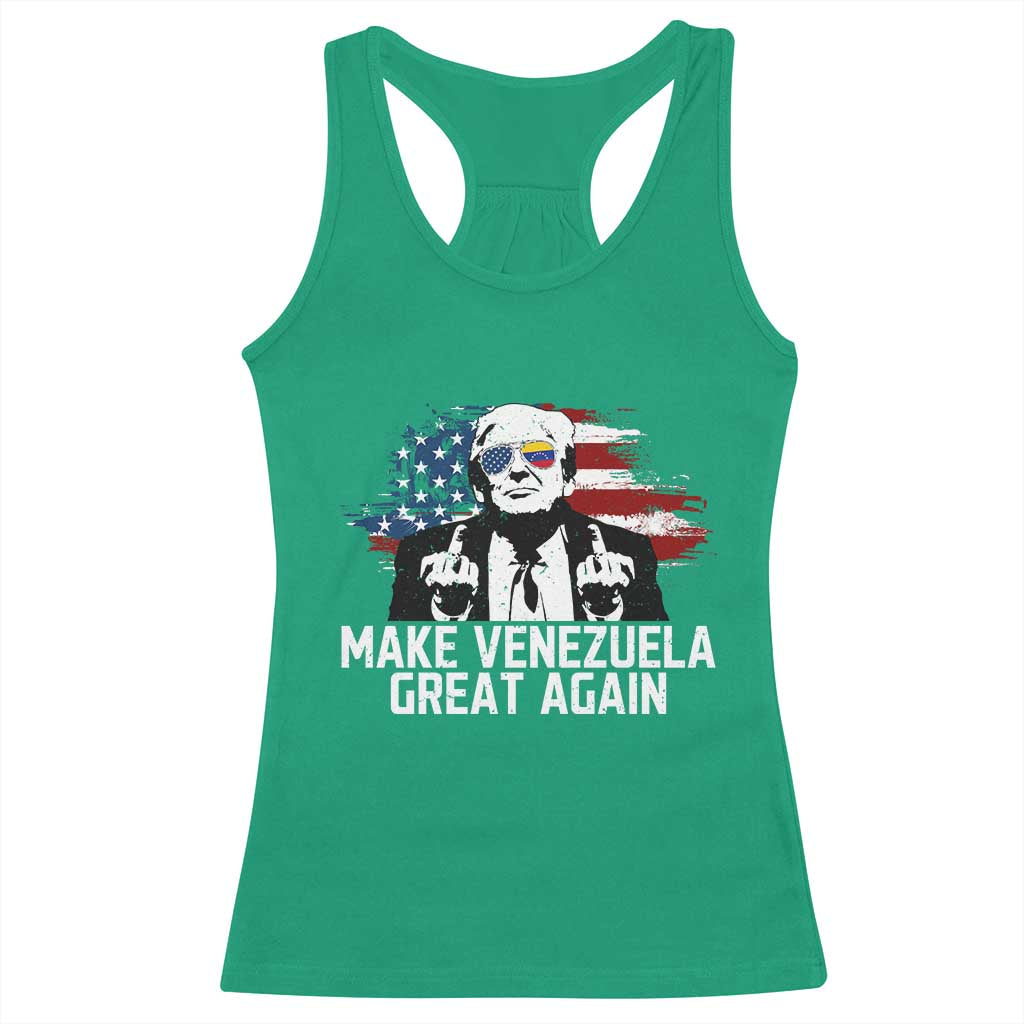 MVGA Make Venezuela Great Again Racerback Tank Top Funny Political Gift - Wonder Print Shop